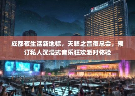 成都夜生活新地标，天籁之音夜总会，预订私人沉浸式音乐狂欢派对体验